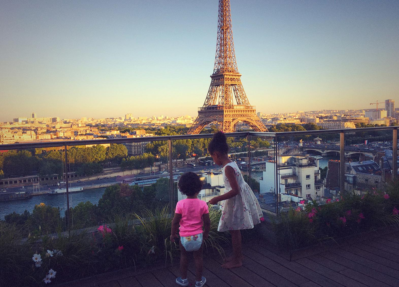 Blue Ivy in Paris