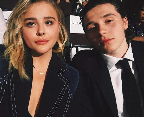 Brooklyn Beckham surprises Chloe Moretz at the Dem
