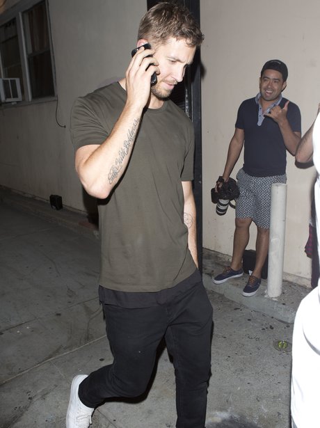Calvin Harris goes on night out with Cristiano Ron