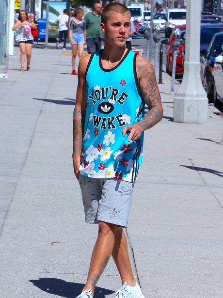 Justin Bieber spotted out and about