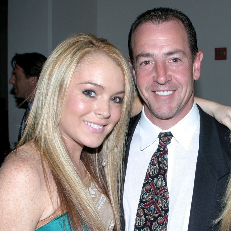 Lindsay Lohan & father Michael Lohan
