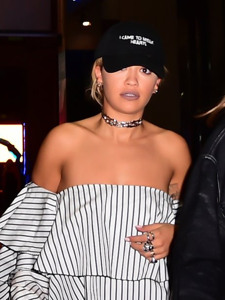 Rita Ora 'Came Here To Break Hearts' as she attend