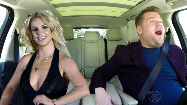 Britney Spears On Carpool Karaoke