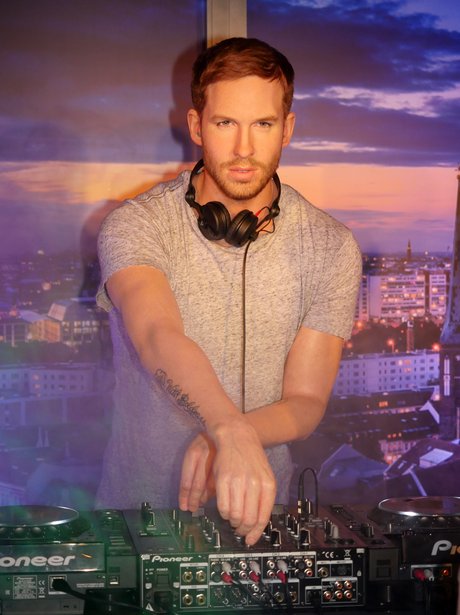Calvin Harris Wax Work Madame Tussauds 2016