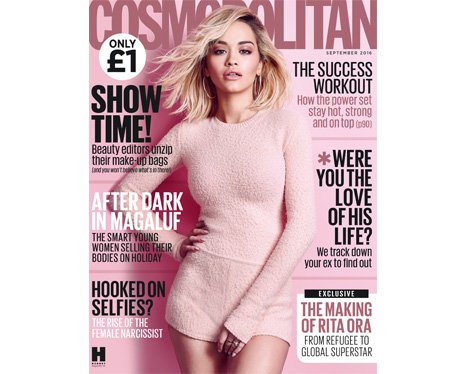 Cosmopolitan Rita Ora Cover September 2016