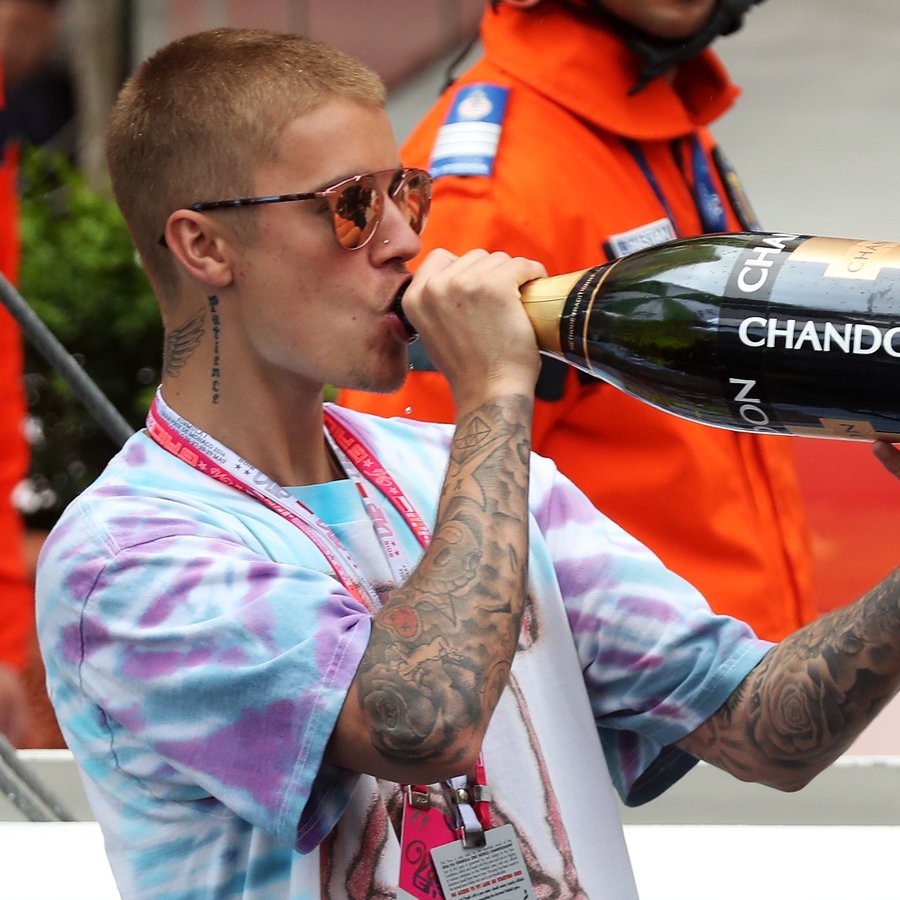 Justin Bieber F1 Grand Prix of Monaco