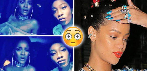 Rihanna Snapchat Beauty Filter