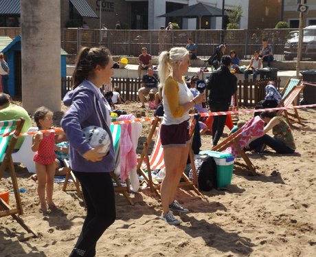 Cardiff Bay Beach FAW activity