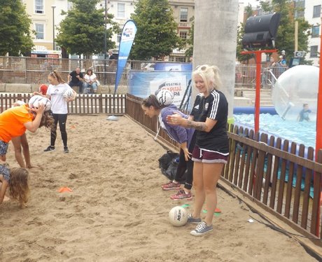 Cardiff Bay Beach FAW activity