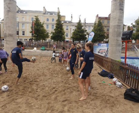 Cardiff Bay Beach FAW activity