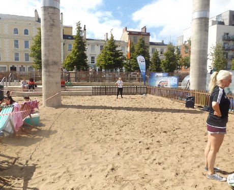 Cardiff Bay Beach FAW activity