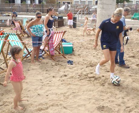 Cardiff Bay Beach FAW activity