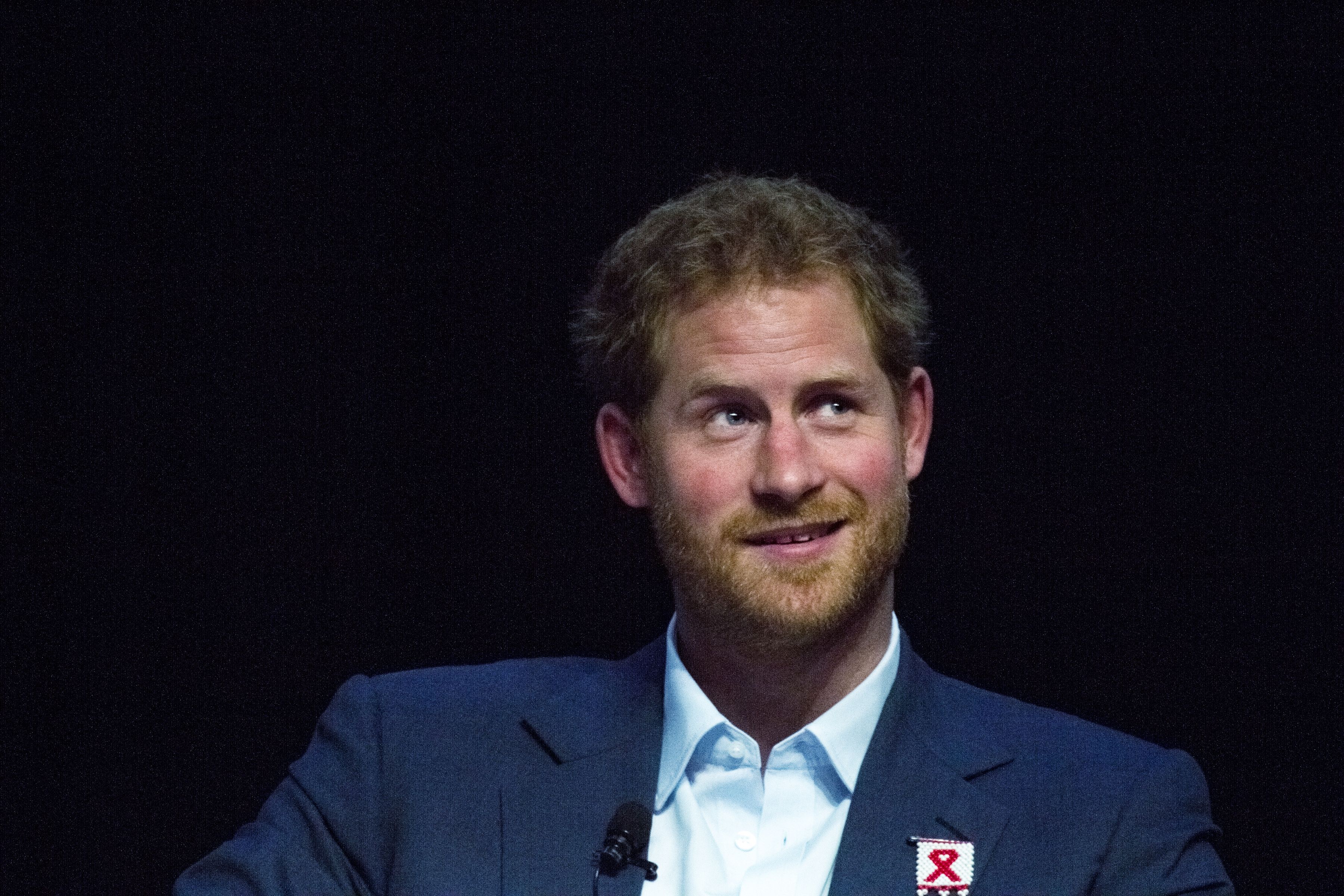 Prince Harry attends the International Aids Confer