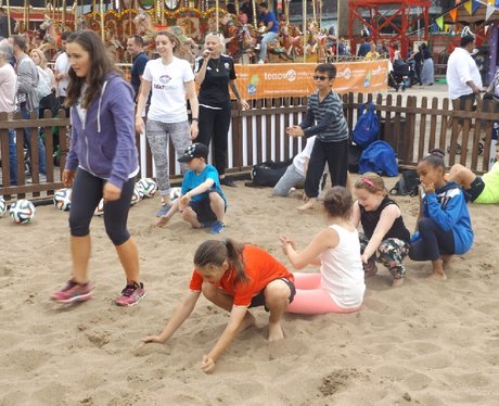 Cardiff Bay Beach FAW Trust activity