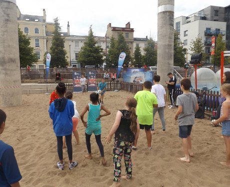 Cardiff Bay Beach FAW Trust activity