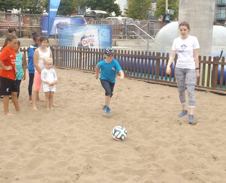 Cardiff Bay Beach FAW Trust activity