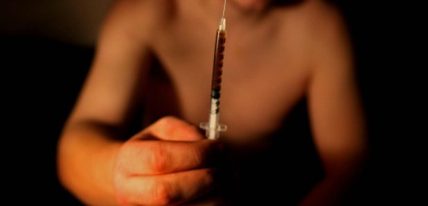 Heroin needle drugs