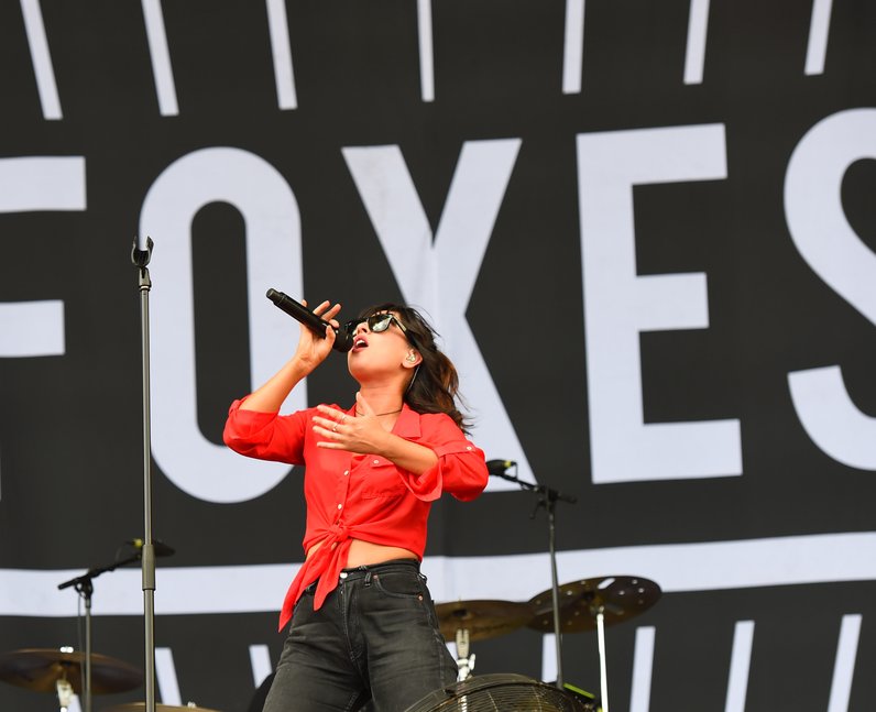 Foxes live at V Festival 2016
