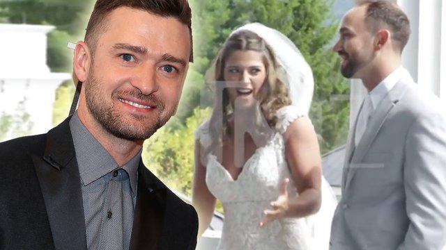 Justin Timberlake crashes wedding 