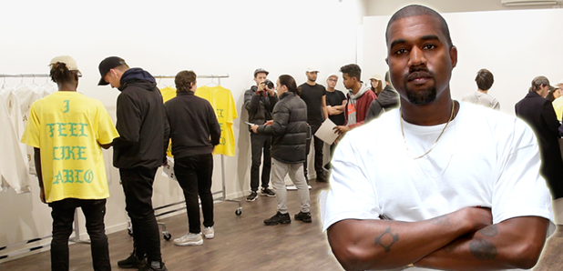 Kanye West Pop Up Shop
