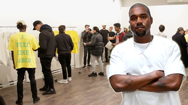 Kanye West Pop Up Shop