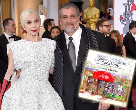 Lady Gaga and her father cookbook