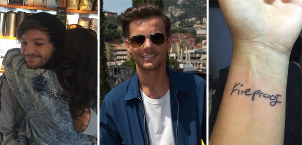 Louis Tomlinson's Given A Chance Tattoo Comforter by since-he