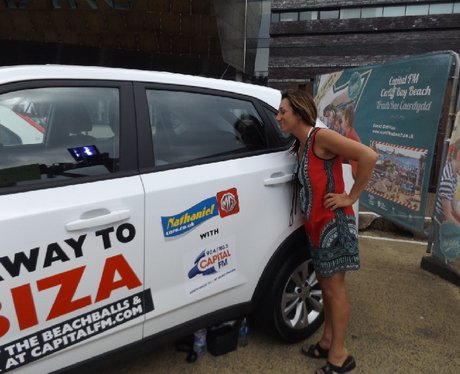 Nathaniel Cars At Cardiff Bay Beach