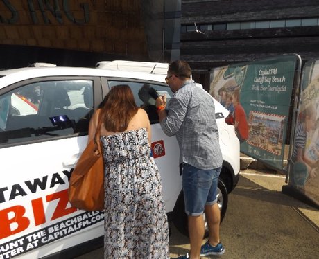 Nathaniel Cars At Cardiff Bay Beach