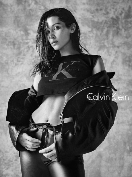 Bella Hadid in Calvin Klein campaign