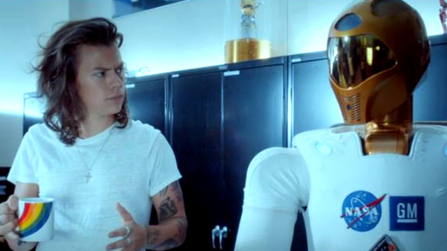 Harry Styles NASA Robot