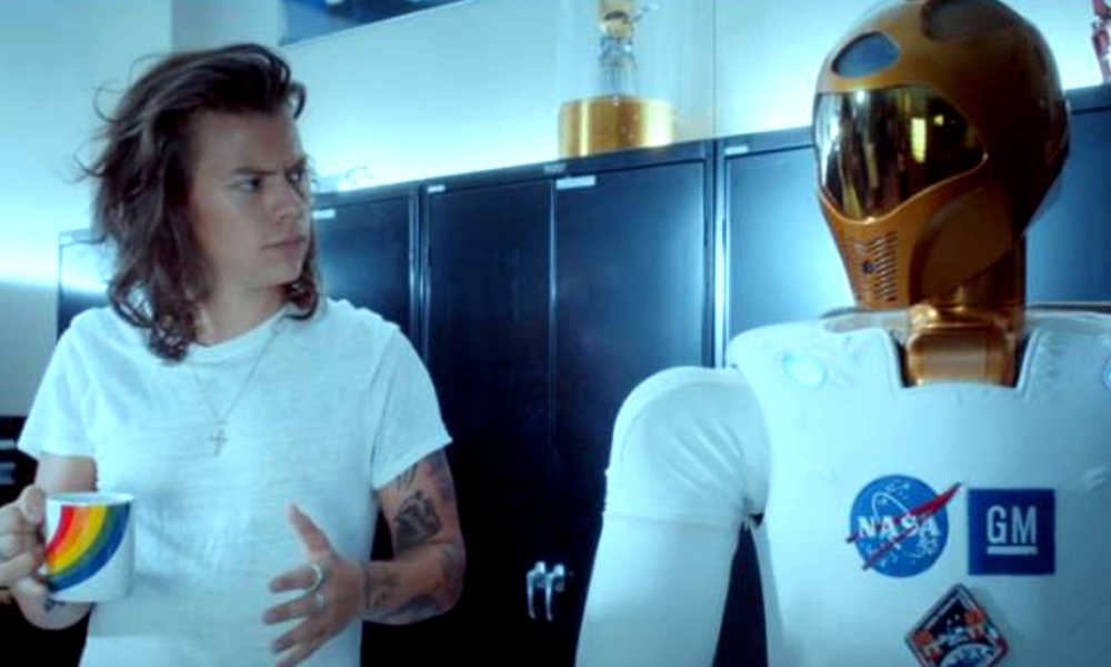 Harry Styles NASA Robot