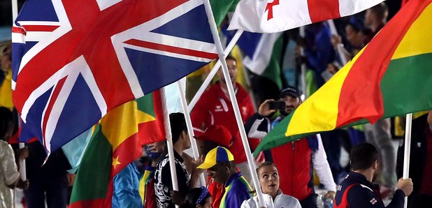 Kate Richardson-Walsh UK flag bearer Rio Olympics 