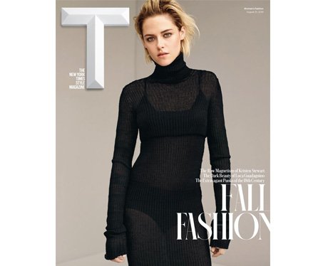 Kristen Stewart on T Magazine Canvas