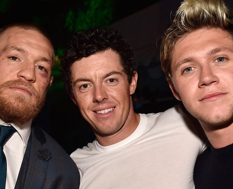 Niall Horan attends UFC boxing match