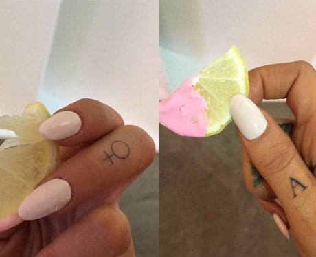 Ariana Grande gets new tattoos