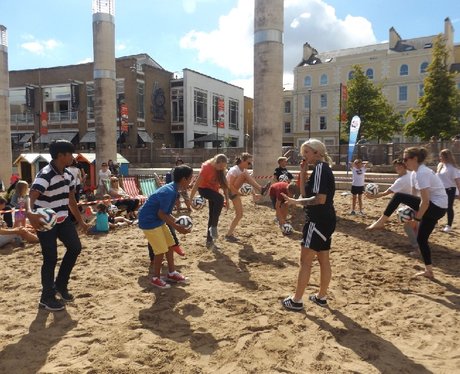 Cardiff Bay Beach FAW Trust activity