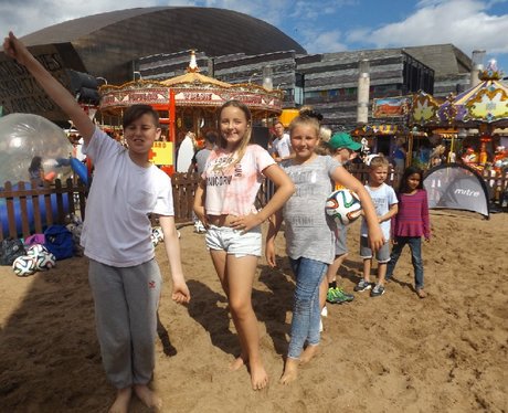 Cardiff Bay Beach FAW Trust activity