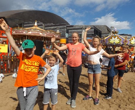 Cardiff Bay Beach FAW Trust activity