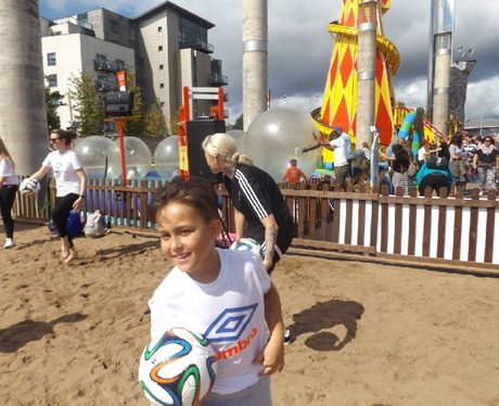 Cardiff Bay Beach FAW Trust activity
