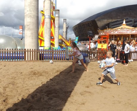 Cardiff Bay Beach FAW Trust activity