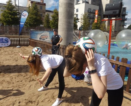 Cardiff Bay Beach FAW Trust activity