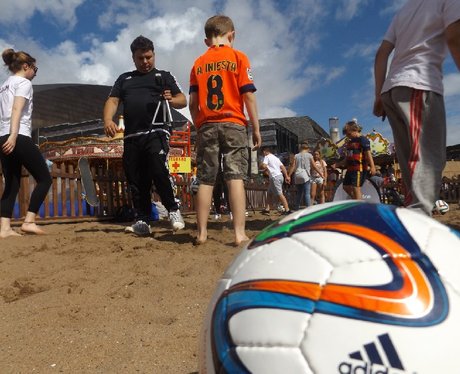 Cardiff Bay Beach FAW Trust activity