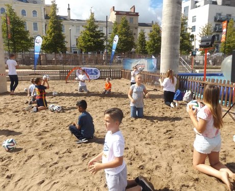 Cardiff Bay Beach FAW Trust activity