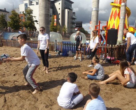 Cardiff Bay Beach FAW Trust activity