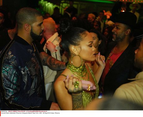 Drake and Rihanna aftershow party