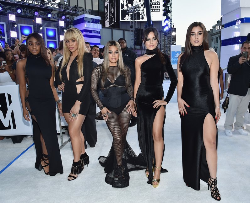 Fifth Harmony Red Carpet Arrivals MTV VMAs 2016