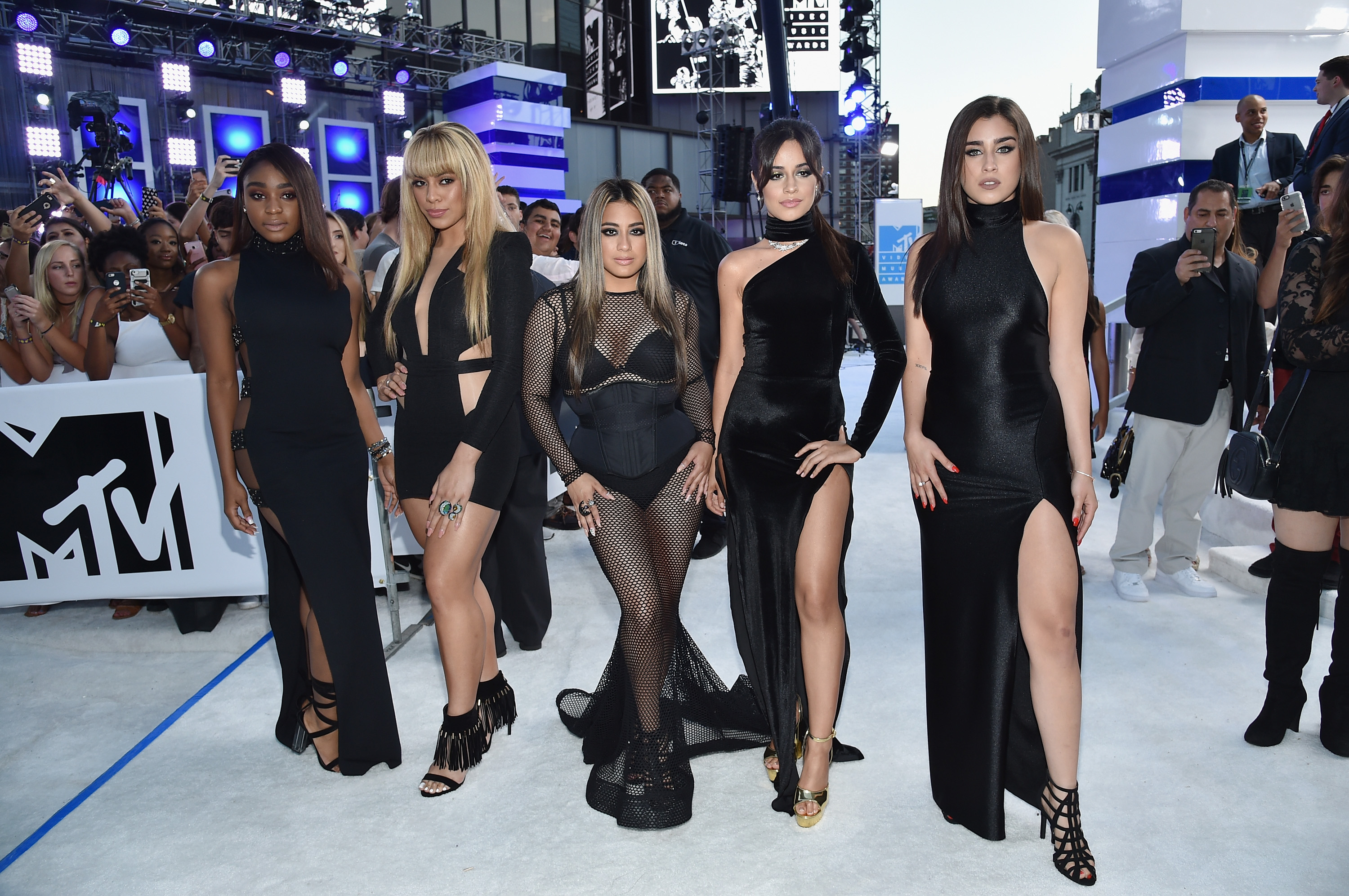Fifth Harmony Red Carpet Arrivals MTV VMAs 2016