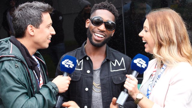 Tinie Tempah Backstage At Fusion Festival 2016