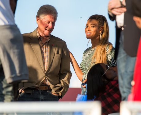 Bill Clinton and Beyonce